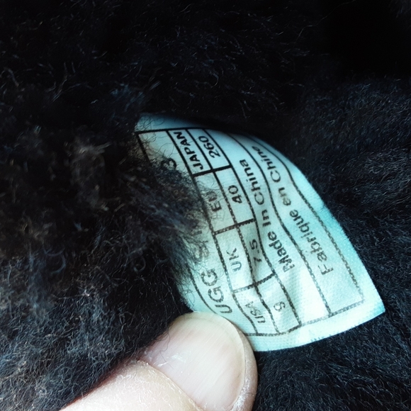 UGG ladies black boots size 9 - Picture 6 of 10